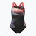Strój pływacki jednoczęściowy dziecięcy arena Light Tricks Swim Pro Back black/calypso coral/multi