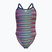 Strój pływacki jednoczęściowy damski arena Racing Stripe Xcriss Cross navy multi/navy