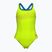 Strój pływacki jednoczęściowy damski arena Logo Swim Pro artic lime/blue china
