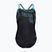 Strój kąpielowy jednoczęściowy dziecięcy arena Kikko Swim Pro Back black/water