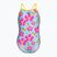 Strój pływacki jednoczęściowy dziecięcy arena Spring Lightdrop Back water multi/yellow star