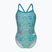 Strój pływacki jednoczęściowy damski arena Snake Skin Challenge blue cosmo multi/blue cosmo