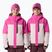 Kurtka narciarska dziecięca Rossignol Wispile Insulated electric fuchsia