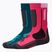 Skarpety narciarskie dziecięce Rossignol Essential 2 pack electric fuchsia