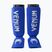 Ochraniacze piszczeli i stóp Venum Kontact Shin Guards royal blue/silver