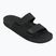 Klapki męskie Quiksilver Rivi Leather Double Adjust black 1