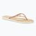 Japonki damskie ROXY Bermuda Print peach cream