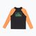 Longsleeve do pływania dziecięcy Quiksilver Everyday UPF50 black/tangerine