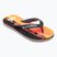 Japonki dziecięce Quiksilver Molokai Art 25 Youth fiery coral wordblock
