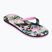 Japonki dziecięce ROXY Tahiti VII black/pink stencil