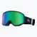 Gogle snowboardowe męskie Quiksilver Harper black/clux ml green
