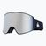 Gogle snowboardowe męskie Quiksilver Storm MG black/ black clux ml silver