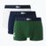 Bokserki męskie Lacoste 5H1291 3-pak thyme/navy blue/white