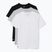 Koszulka męska Lacoste TH9010 3-pak white/silver chine/black