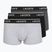Bokserki męskie Lacoste 5H1300 3 pack silver chine/flagstone/black