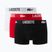 Bokserki męskie Lacoste 5H2393 3 pack lichen/green/black