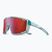 Okulary przeciwsłoneczne Julbo Fury Reactiv High Contrast shiny translucent light blue/red