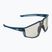 Okulary przeciwsłoneczne Julbo Fury Reactiv High Contrast matt blue/translu blue