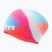 Czepek pływacki TYR Tiedye Long Hair Multicolor Jr pink/blue/orange