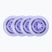 Kółka do rolek FR Skates Downtown Wheel 80mm/85A X4 light purple/purple