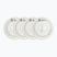 Kółka do rolek Luminous Led Wheels Duo 72mm/85A X4 white/red