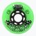 Kółka do rolek FR Skates Street Invaders Wheels 80mm/84A X4 green/black