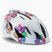 Kask rowerowy dziecięcy Alpina Pico pearl white/ flower gloss