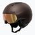 Kask narciarski Alpina Vizzard Q-Lite ox brown att