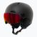 Kask narciarski dziecięcy Alpina Zupo 2 Visor Q-Lite black matte