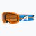 Gogle narciarskie dziecięce Alpina Piney 2.0 orange/blue matt