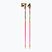 Kije narciarskie dziecięce LEKI WCR Pro Lite SL TR neon pink/black/neon yellow