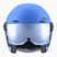 Kask narciarski dziecięcy UVEX Rocket Visor Jr blue matt/mirror blue/smoke