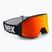 Gogle narciarskie UVEX Gravity FM black matt/mirror red orange clear
