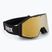 Gogle narciarskie UVEX Gravity FM black matt/mirror gold orange clear