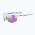 Okulary przeciwsłoneczne UVEX Axos Set white matt/mirror purple/clear