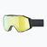 Gogle narciarskie UVEX Gravity FM black matt/mirror yellow/orange/clear