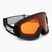 Gogle narciarskie UVEX Athletic LGL black matt/orange/clear