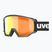 Gogle narciarskie UVEX Athletic CV black/mirror red