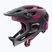 Kask rowerowy dziecięcy UVEX React Fullface Jr cranberry matt