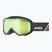 Gogle narciarskie dziecięce UVEX Speedy Nova FM S2 black matt/mirror green