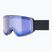 Gogle narciarskie UVEX Scenic P S0-S4 black matt/mirror blue/pola