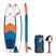 Zestaw deska SUP pompowana JP-Australia SUP AllroundAir LE 3DS multicolor