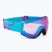 Gogle narciarskie DYNAFIT Speed pink glo/silvretta