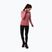 Bluza trekkingowa damska Salewa Puez Hybrid PL FZ Hoody mauvemood melange/fluo coral
