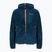 Bluza polarowa dziecięca Salewa Puez Highloft 2 PL Hooded dark denim/fluo orange