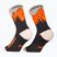 Skarpety DYNAFIT Traverse Crew black out ultra orange/4220