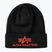 Czapka Alpha Industries 3D black/red