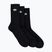 Skarpety męskie Alpha Industries Basic 3 pary black