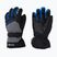 Rękawice narciarskie dziecięce Reusch Flash Gore-Tex black/black melange/brilliant blue