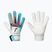 Rękawice bramkarskie dziecięce Reusch Attrakt Starter Solid Junior white/light blue